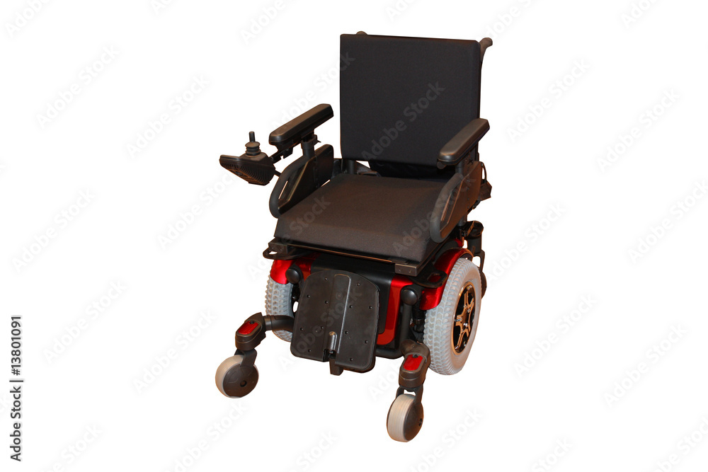 Obraz premium An Electric Wheelchair for a Disabled Person.