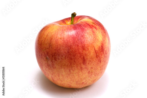 one red apple