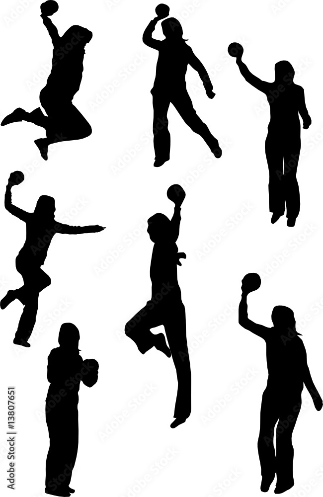 Obraz premium Playing handball