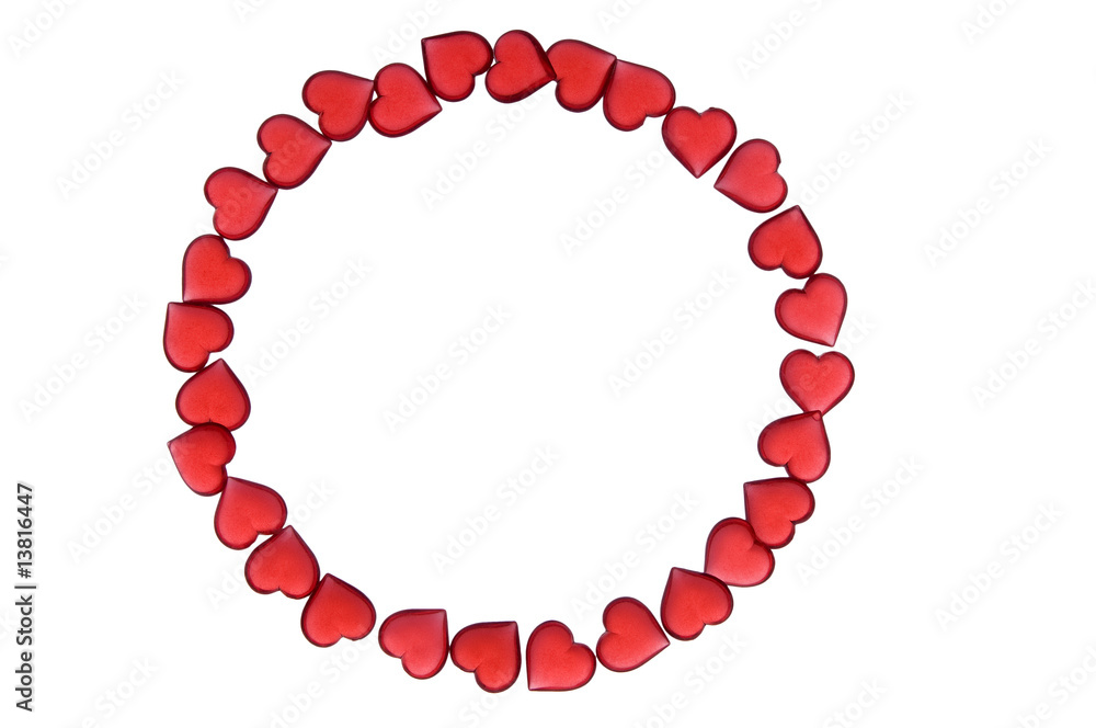 Obraz premium rote herzen 9