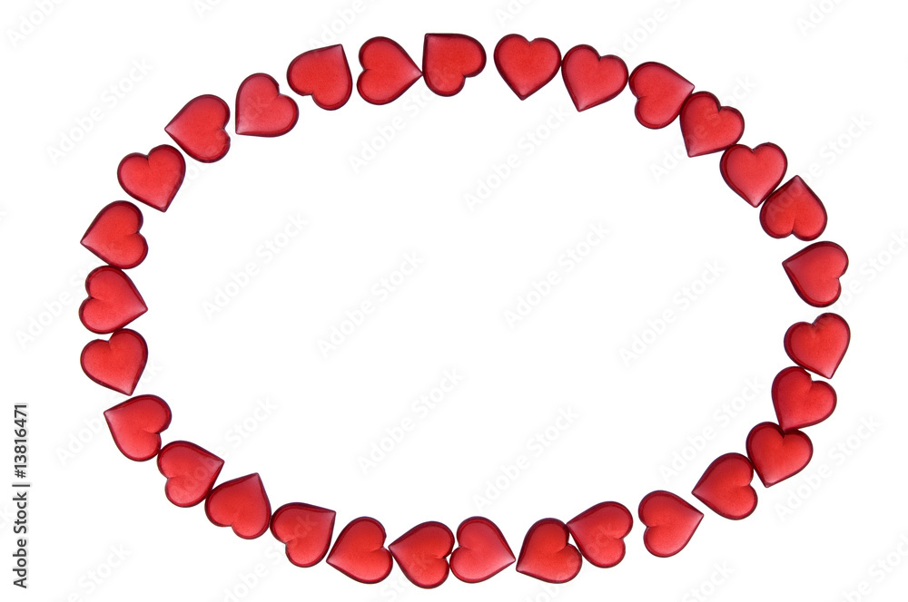 Obraz premium rote herzen 10