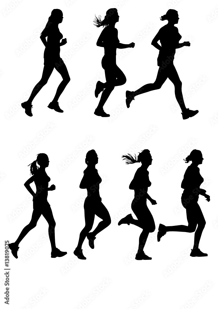 Fototapeta premium Women's Marathon