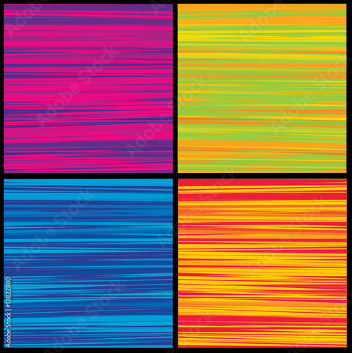 Four color stripes
