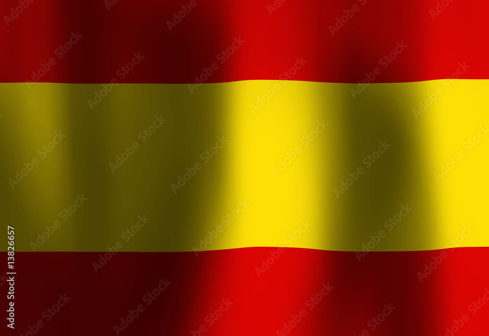 Obraz premium Spanish flag