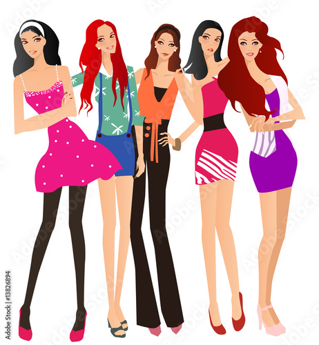 five girl
