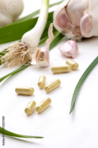 Garlic pills