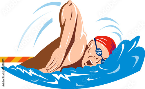 Olympic swimmer