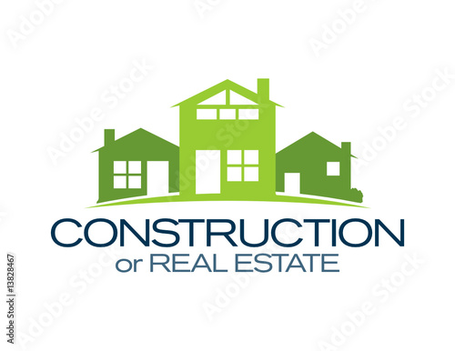 House Icon: Construction or Real Estate