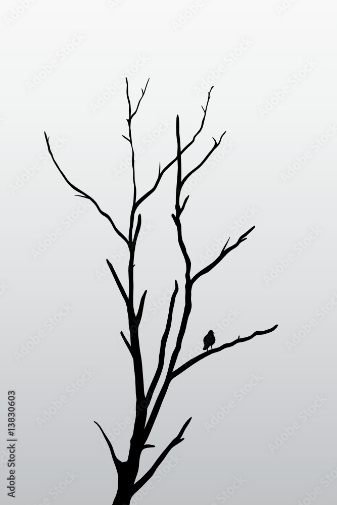 Naklejka premium Loneliness