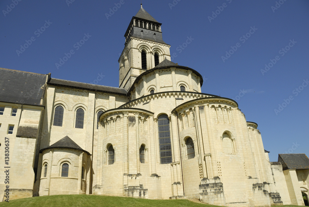 Basilique de l'abbaye de Fontevraud