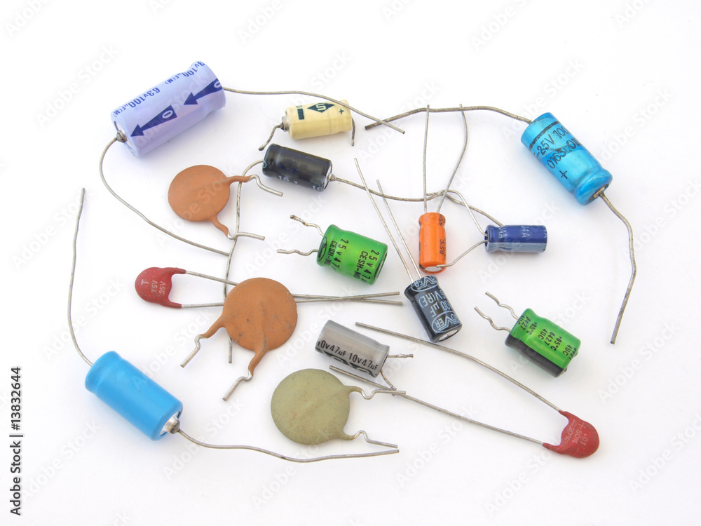 Assorted capacitors