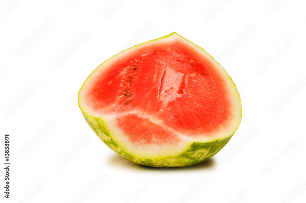 Water melon isolated on the white background Water melon isolated on the white background