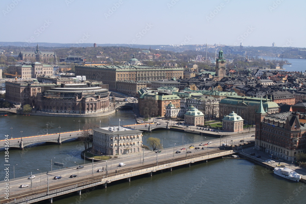 Stockholm - Blick vom Stadtshuset