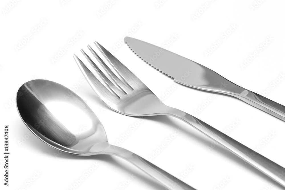 fork, knife and spoon fork, knife and spoon