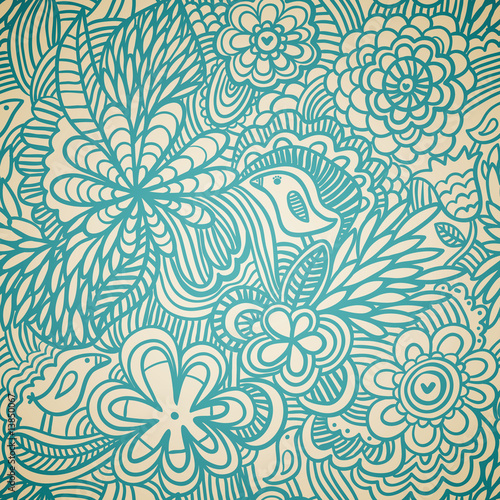 Floral seamless pattern