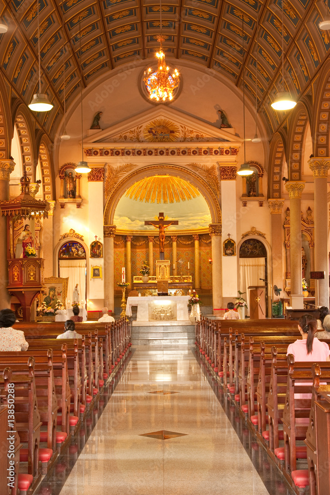 Santacruz church, Bangkok Thailand