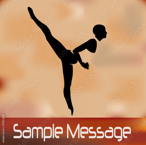 Vintage Ballet Background