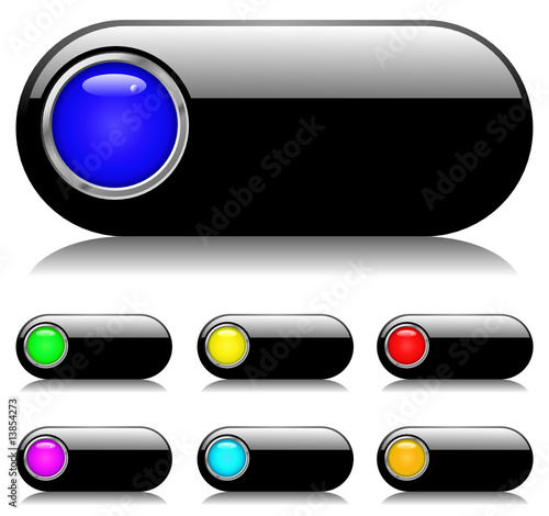 Black Button Set