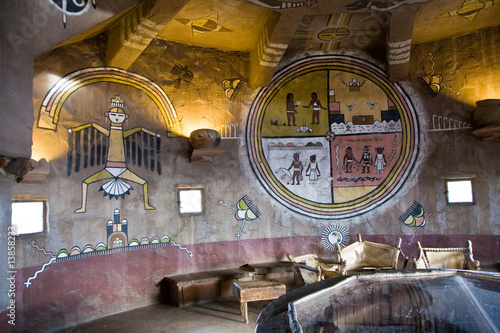 Desert View Watchtower ,  Indianerturm,  Fred Kabotie