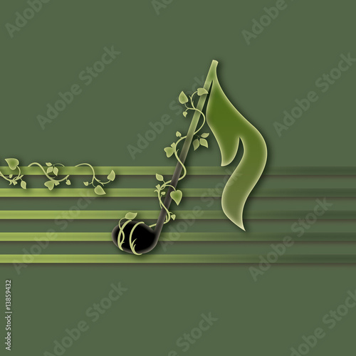 Note and ivy