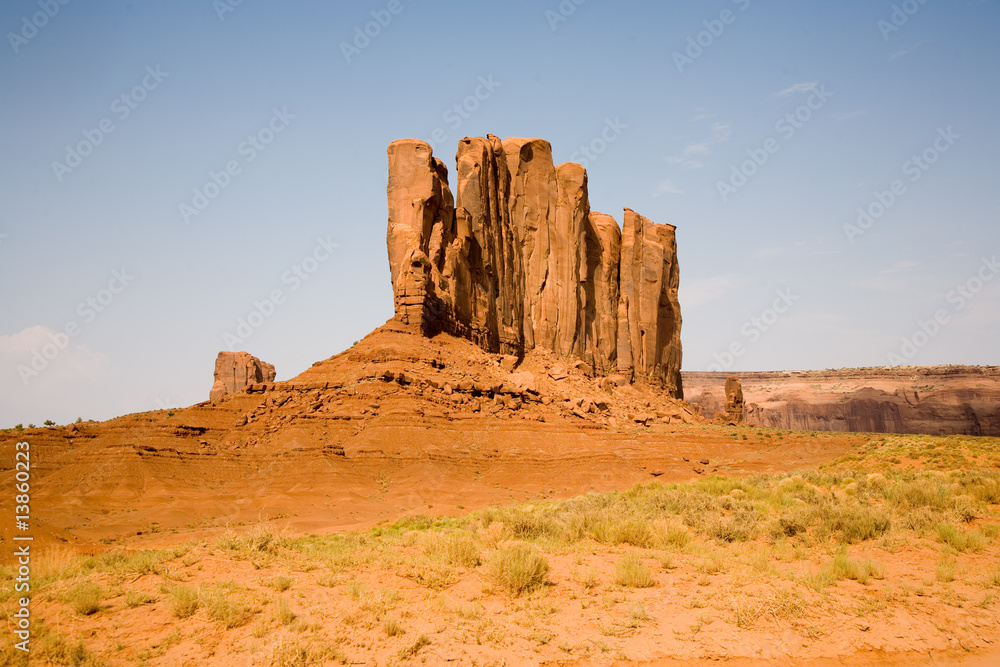 Monument Valley , Steinformation Monument Valley , Steinformation