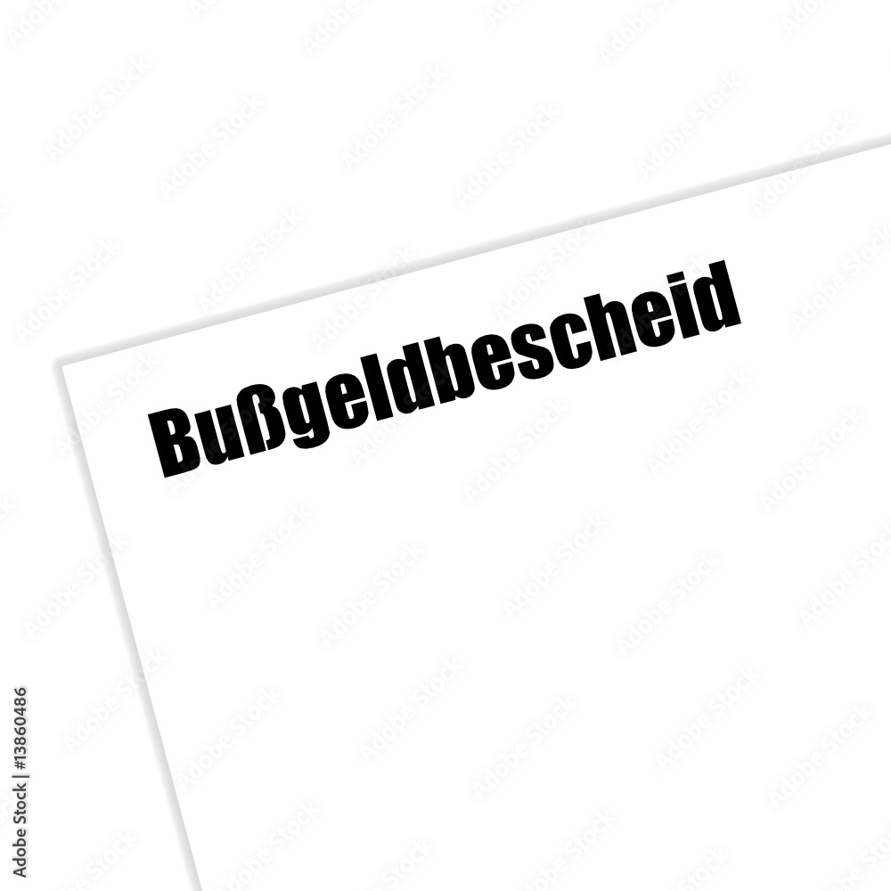 brief bußgeldbescheid brief bußgeldbescheid