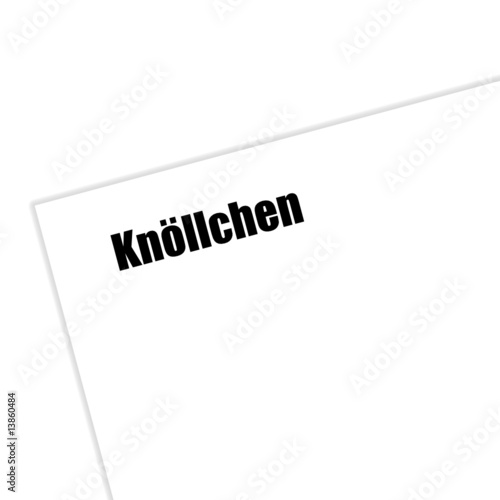 brief knöllchen