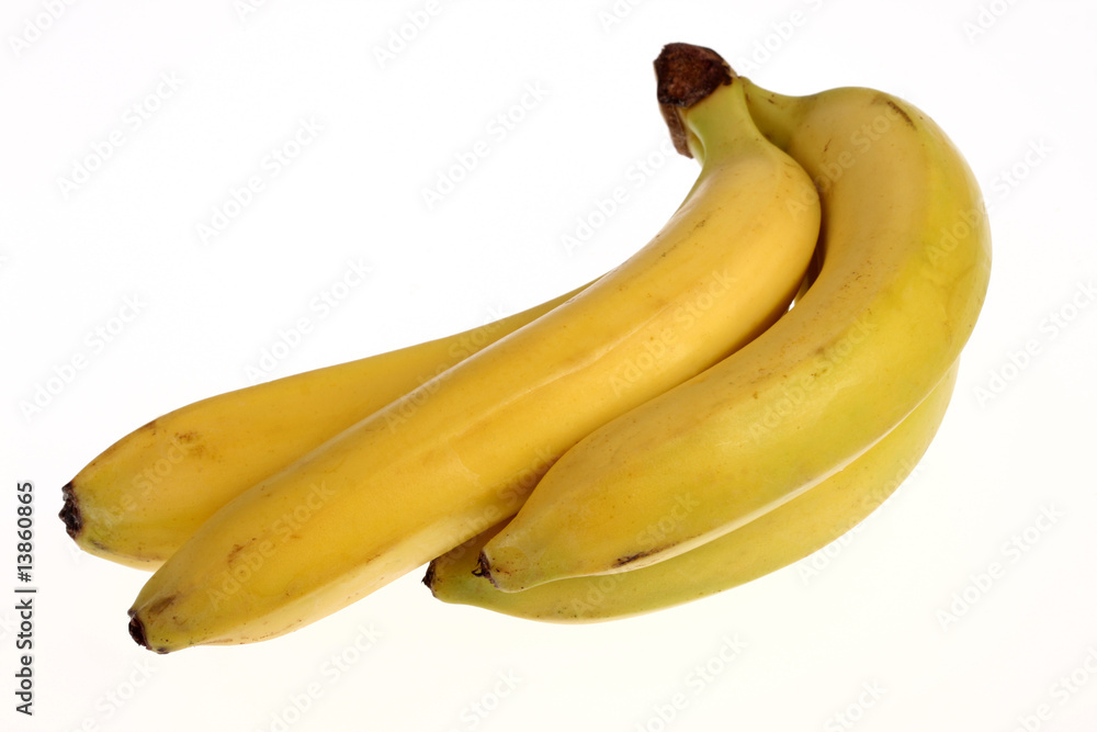 bananas on white bananas on white