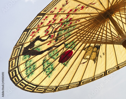 asian umbrella detail