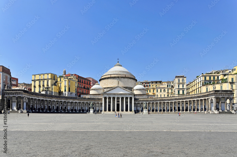 Italien, Neapel, Plaza del Plebiscito