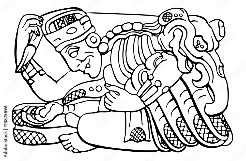 Fantastic animals and birds of Aztecs Fantastic animals and birds of Aztecs