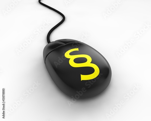 Принти на полотні crime mouse