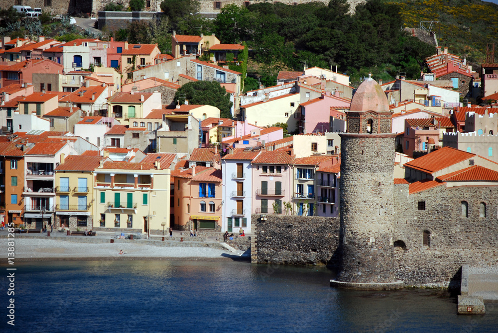 Obraz premium Maisons à Collioure