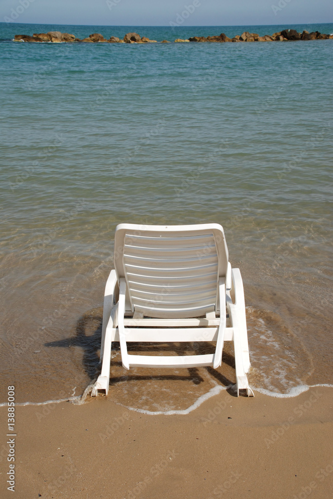 White Beach Chair White Beach Chair