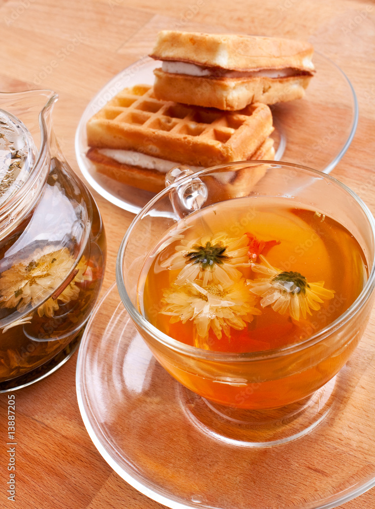 tea with waffles tea with waffles