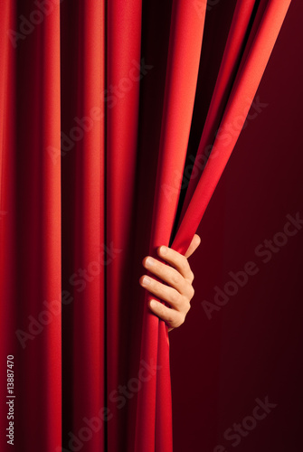 opening the curtain