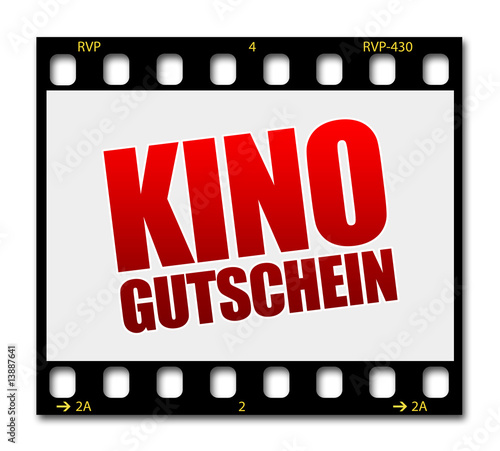 Kino Gutschein Stock Illustration | Adobe Stock