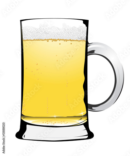 Glass of beer