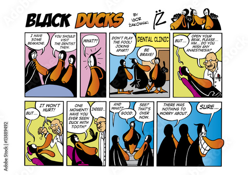 Black Ducks Comic Strip episode 3