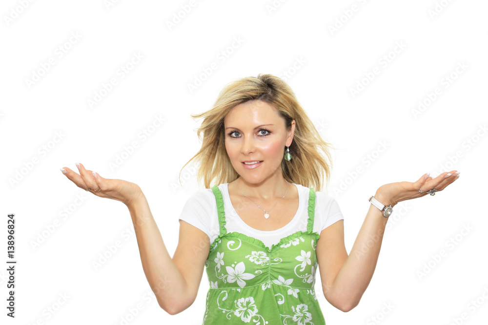 Fototapeta premium Junge Frau