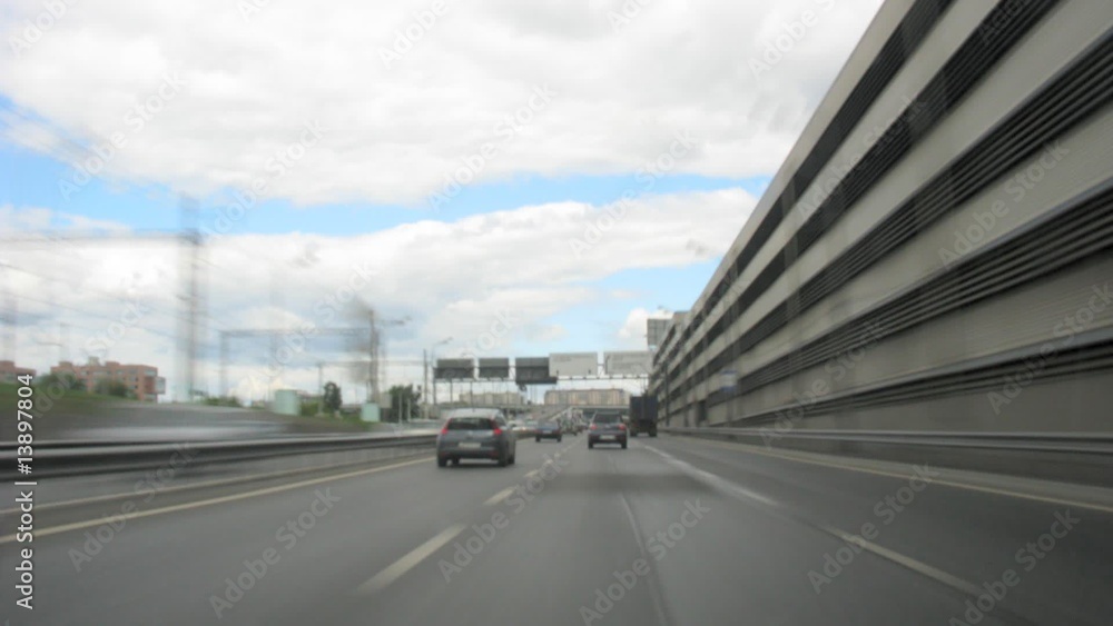 car on road car on road