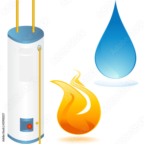 Water Heater Icons
