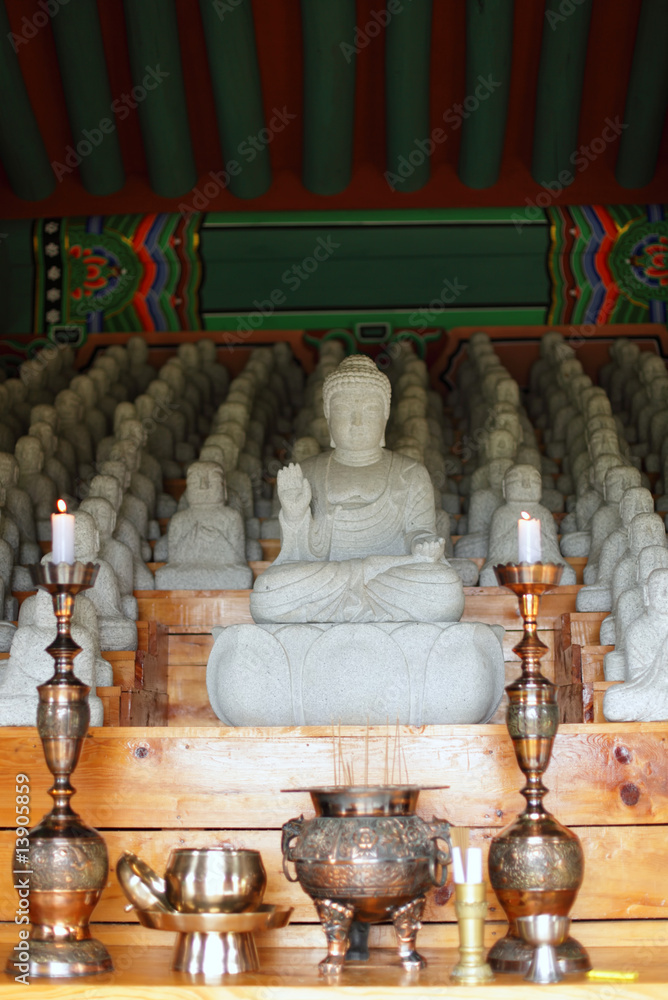 Fototapeta premium Tempel auf Geoje
