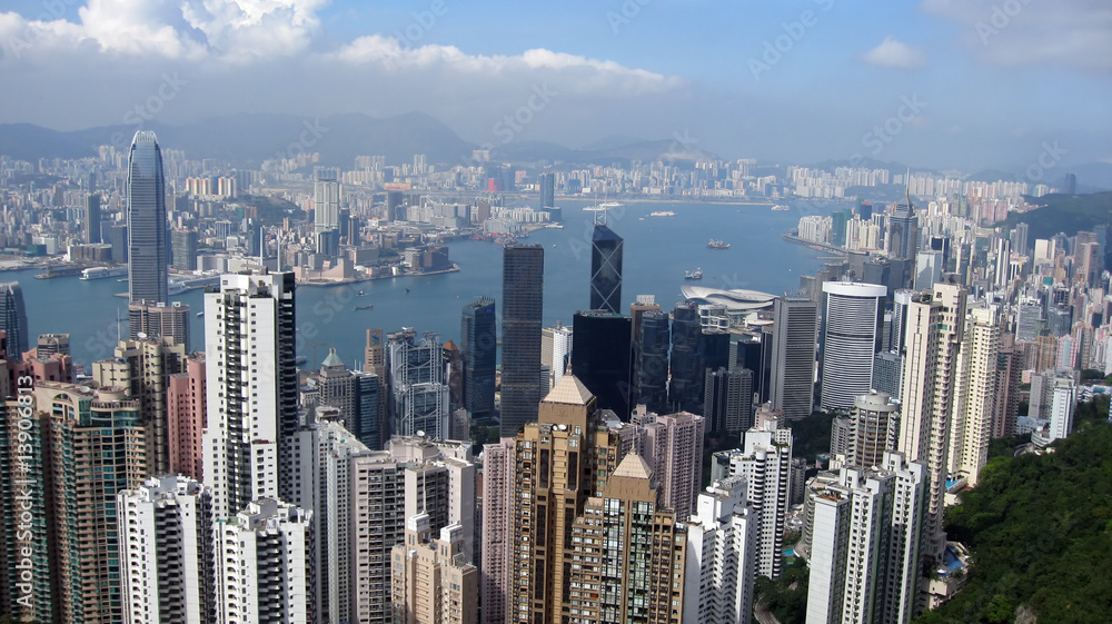 Hong kong skyline