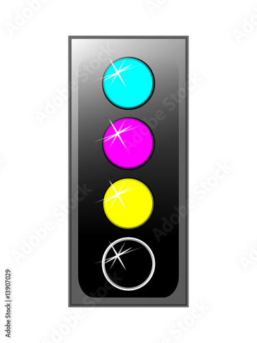 Traffic Light CMYK