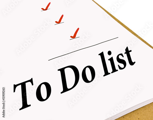 To Do Check List