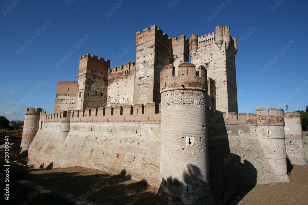 Castle - Castillo de la Mota near Valladolid Castle - Castillo de la Mota near Valladolid
