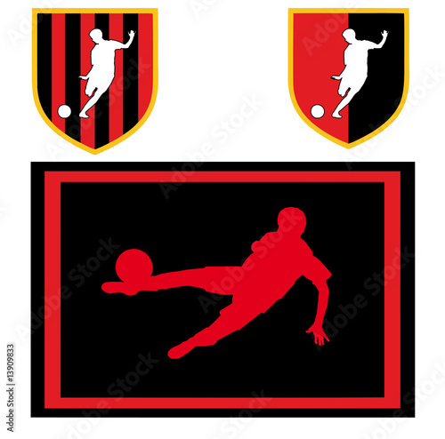 colori sociali calcio rosso nero
