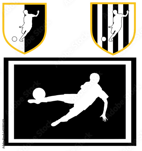 colori sociali calcio bianco nero