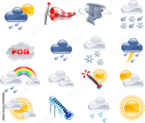 Weather forecast icons